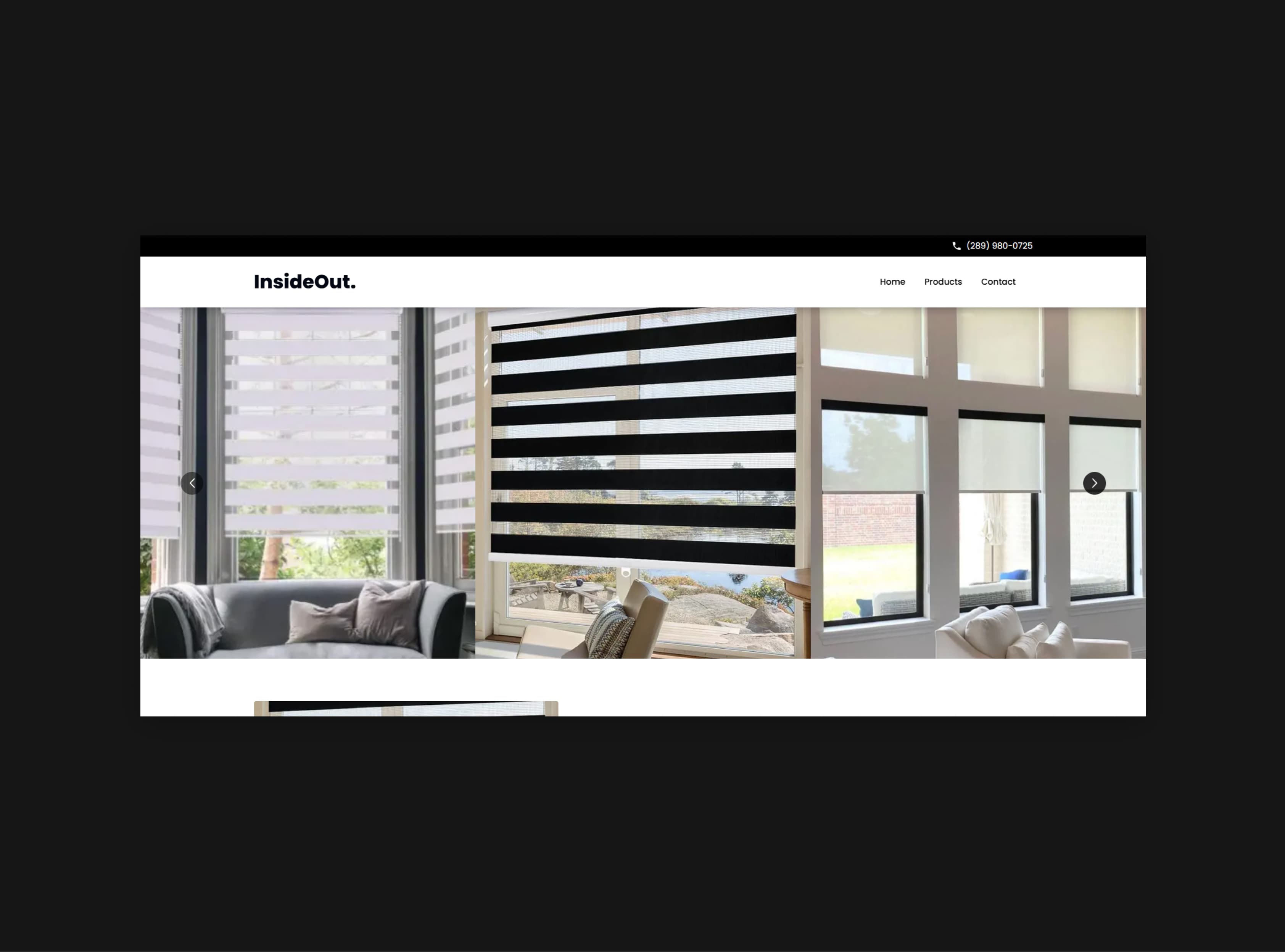 Insideout window coverings hero image